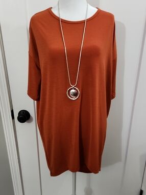 Burnt Orange Tunic